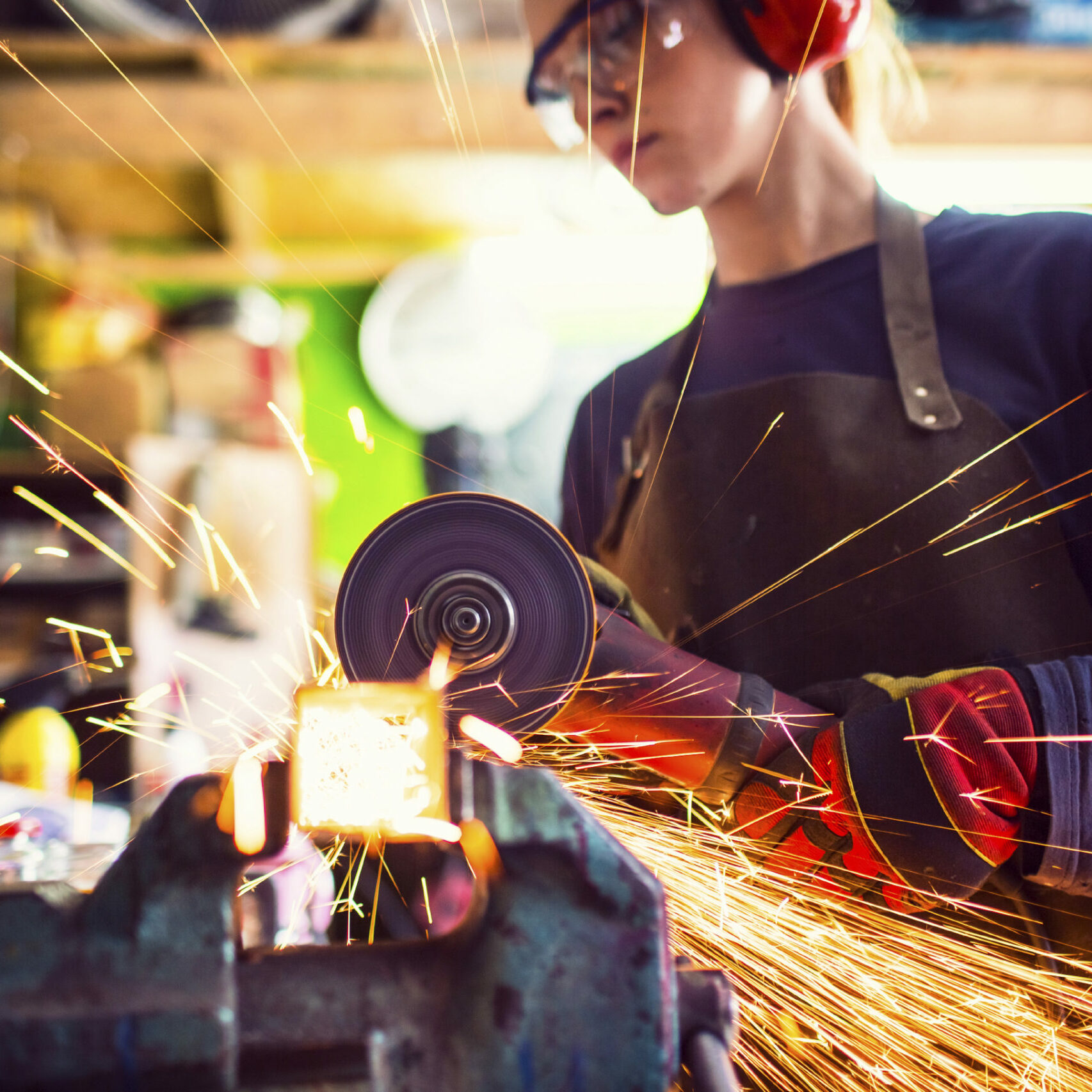 Woman Welding - Eastern NC